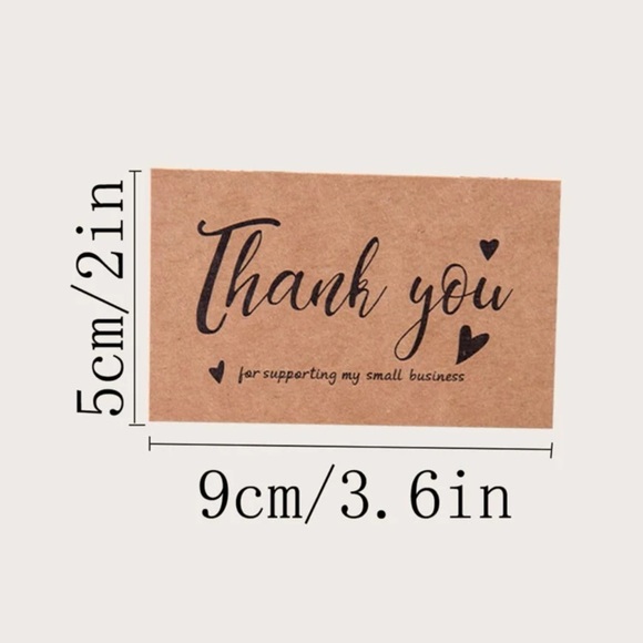 2/12 Thank You Cards - Picture 2 of 2